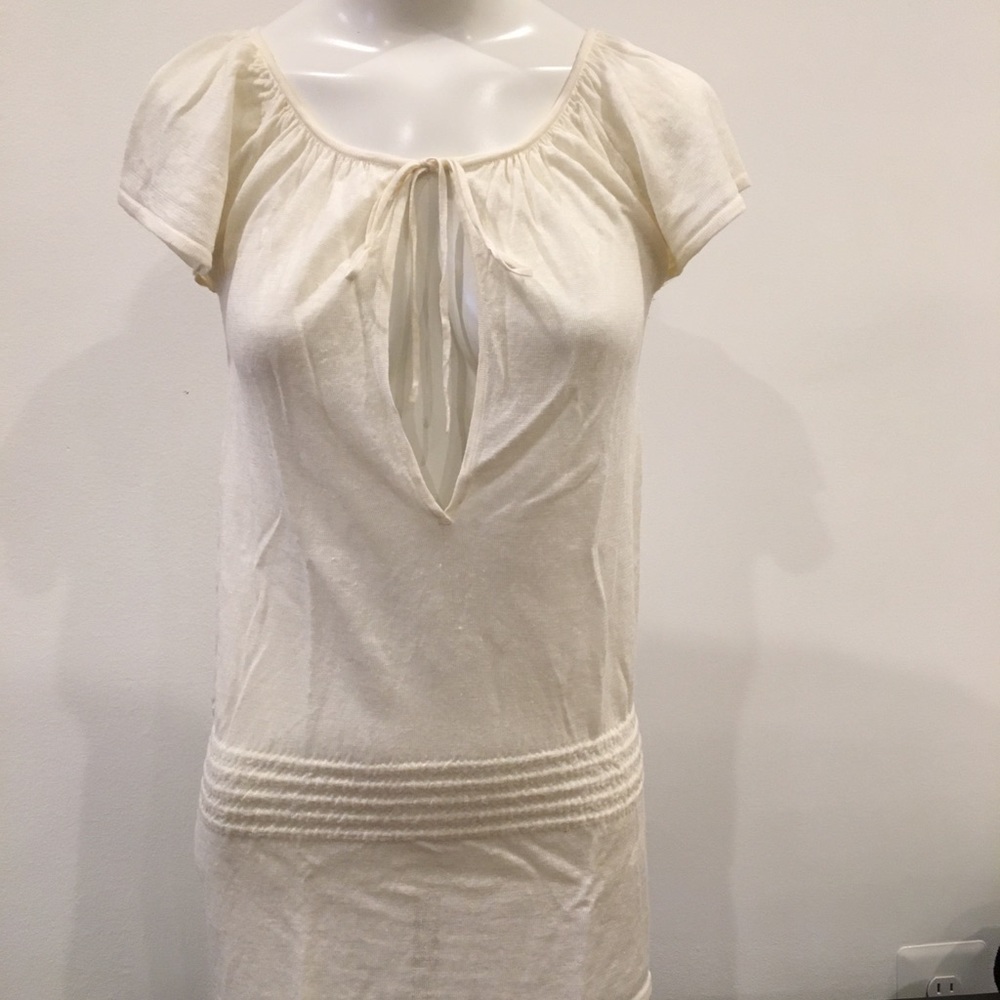 Theory Front Tie Tunic